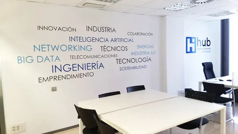 Espacio donde se hubica el hub de Ingeniería y Tecnología de Navarra. CEDIDA