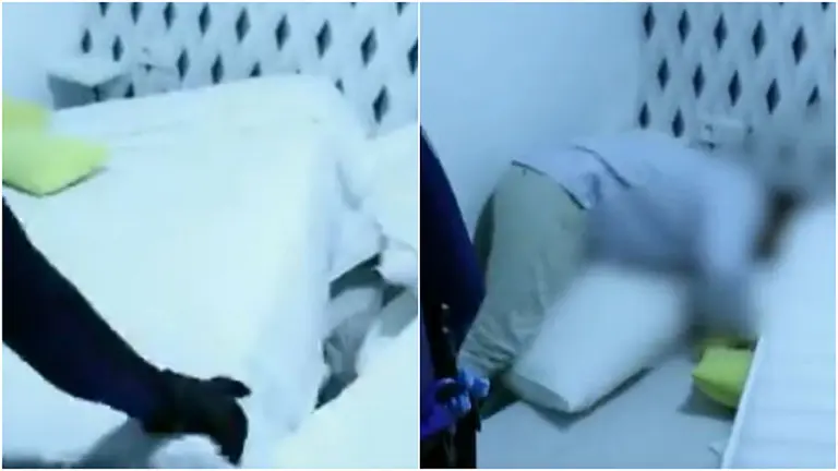 Escodites que utilizaron algunos de los participantes de una fiesta para no ser pillados por la policía.