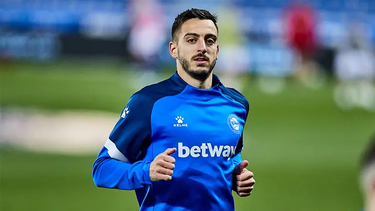 Joselu es delantero del Deportivo Alavés. Europa Press.