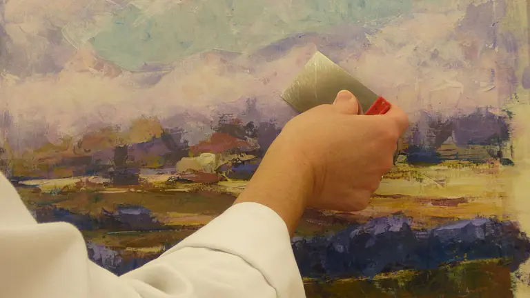 Imagen de archivo de una persona en una escuela de arte. AYUNTAMIENTO DE PAMPLONA