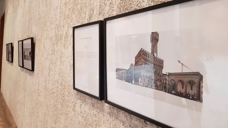 Parte de la exposición ‘Le Piazze (In)visibili’ en Condestable - AYUNTAMIENTO DE PAMPLONA