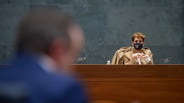 Comisión de Régimen Foral del Parlamento de Navarra. Comparecencia para que la presidenta del Gobierno de Navarra, María Chivite, informe sobre los proyectos del ámbito público que tiene previsto presentar a los Fondos Next Generation. MIGUEL OSÉS
