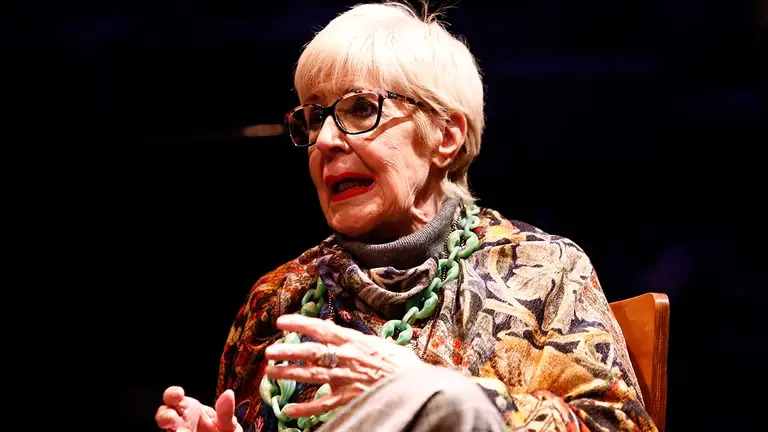 Concha Velasco durante la presentación de su nueva obra de teatro. 
Javier Ramírez / Europa Press