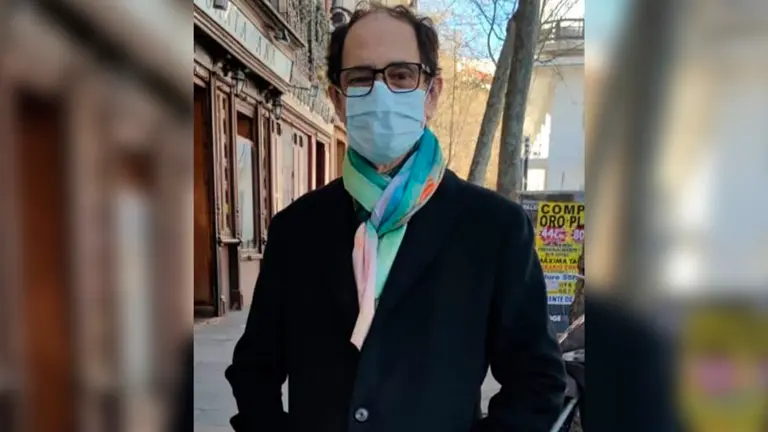 Jordi Sánchez, actor que interpreta a Antonio Recio en La que se avecina, tras recibir el alta hospitalaria y superar el Covid-19. INSTAGRAM