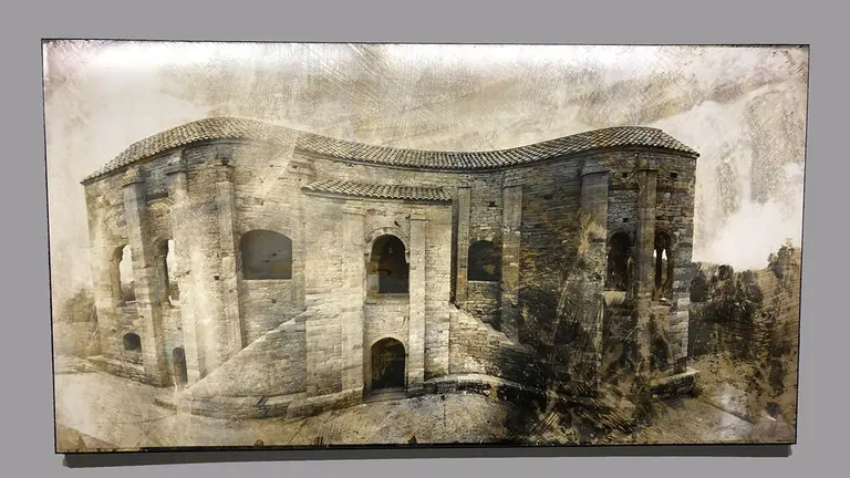 Una de las imágenes que el fotógrafo Ilan Wolff expone en el Pabellón de Mixtos de la Ciudadela de Pamplona. CEDIDA