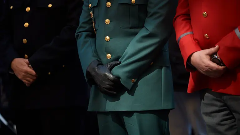 El Ayuntamiento de Pamplona y ANVITE continuan con la colocación de las placas conmemorativas, como recuerdo, reconocimiento y dignificacion de las víctimas que asesinó la banda terrorista ETA. MIGUEL OSÉS