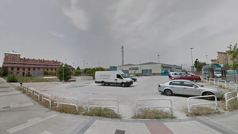 Aparcamiento provisional en la avenida de San Jorge GOOGLE MAPS 