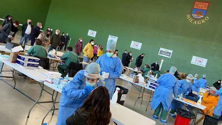 Cribado de Covid-19 a la población de Milagro CEDIDA