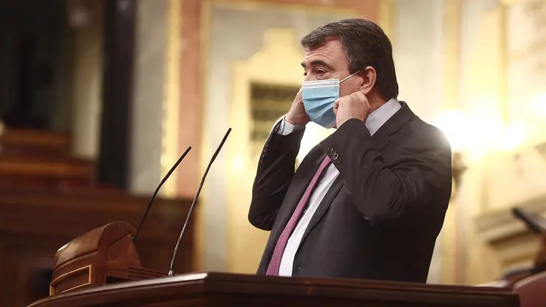 Aitor Esteban, portavoz del PNV en el Congreso. EUROPA PRESS