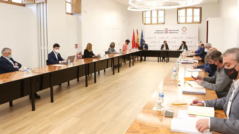 Reunión del Consejo de Diálogo Social. GOBIERNO DE NAVARRA
