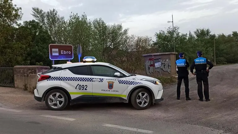 Agentes de la Policía Municipal de Tudela. CEDIDA (1)