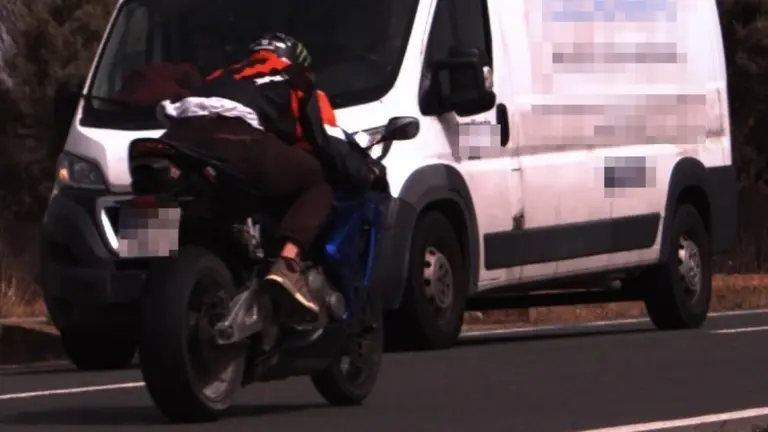 Motorista denunciado en Cascante por cometer siete infracciones. POLICÍA FORAL