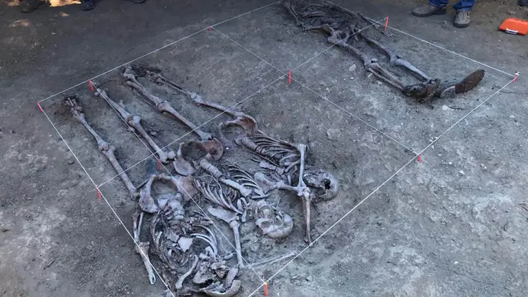 Identificados los restos de dos personas asesinadas en Echálaz en 1937. GOBIERNO DE NAVARRA