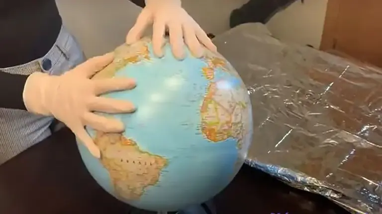 Un frame del vídeo ganador de la final navarra de Clipmetrajes de Manos Unidas. YOUTUBE