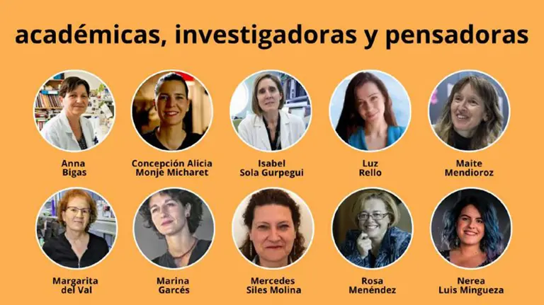 Isabel Sola y Maite Mendioroz han sido las dos navarras incluidas en el ranking. CEDIDA