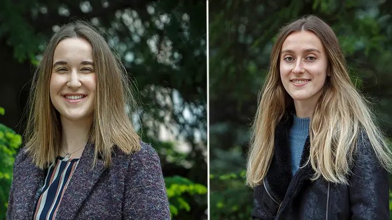 Nerea Arizala (Tafalla, 1997) y Ana Aznárez (Pamplona, 1997) han logrado una de las 1.683 plazas, con los puestos 39 y 6, respectivamente.