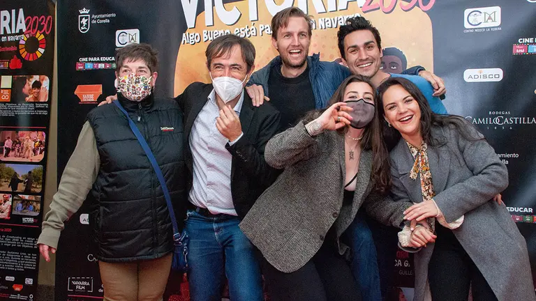 El largometraje 'Victoria 20/30' muestra lo mejor de la Ribera de Navarra a más de 800 personas. CEDIDA