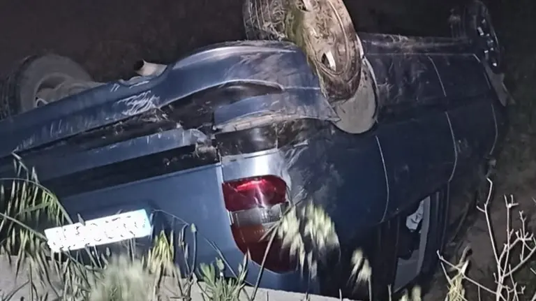 Accidente de tráfico en Miranda de Arga. POLICÍA FORAL