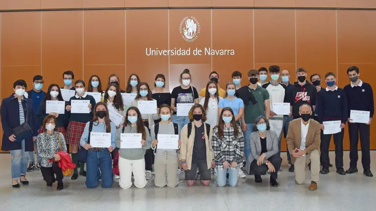 Ganadores del concurso 'Historia play. La Historia en 7 minutos'. UNAV