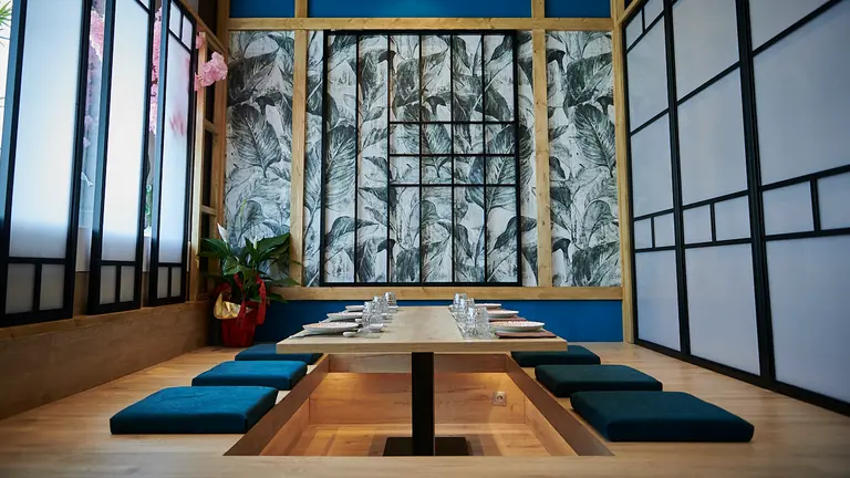 El nuevo buffet asiático Sakura ubicado en el polígono Mutilva. PABLO LASAOSA