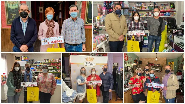 Ganadores de los premios de la campaña 'Ribera Sur'. CEDIDA