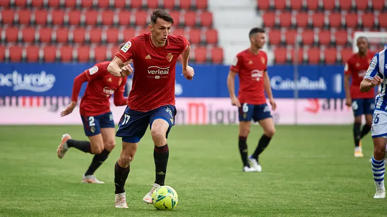 Partido entre Osasuna y  Real Sociedad correspondiente a la jornada número 38 de La Liga disputado en el estadio de El Sadar de Pamplona. MIGUEL OSÉS