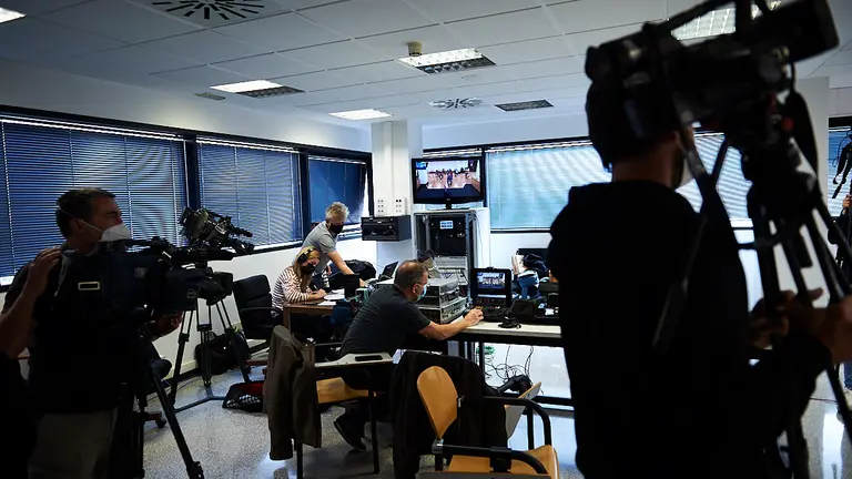 Segundo día de juicio del caso Cáseda, donde fueron asesinadas tres personas por tiros de escopeta en septiembre de 2018. PABLO LASAOSAPABLO LASAOSA