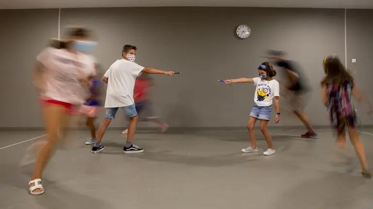 Fundación Caja Navarra promueve Campus CIVICAN, una propuesta de juego y aprendizaje para público infantil. CEDIDA