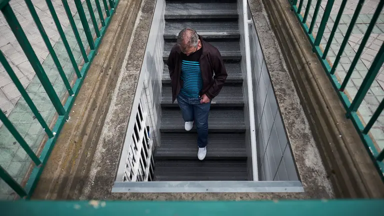 Baños del Paseo Sarasate de Pamplona, que serán cerrados. PABLO LASAOSA
