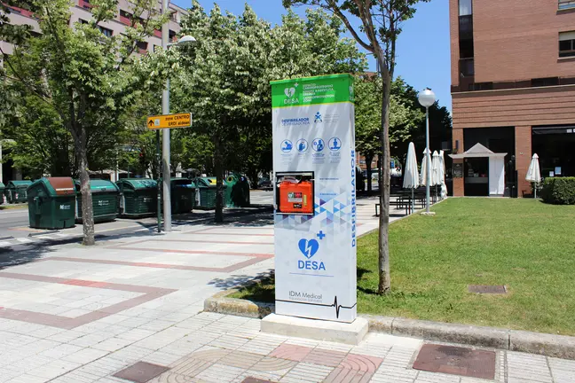 Torre cardioprotección Colegio Enfermería Navarra
