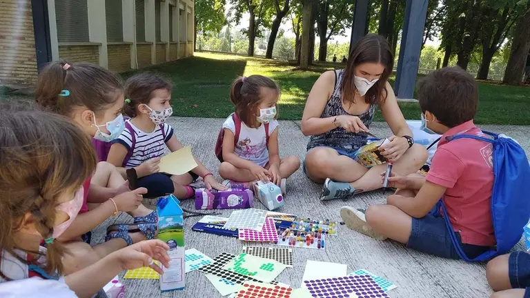 Campamento organizado por el Museo de Ciencias el verano pasado - UNIVERSIDAD DE NAVARRA