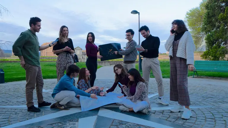 Integrantes del TFG "Fundación Visiona". AINHOA GÓRRIZ