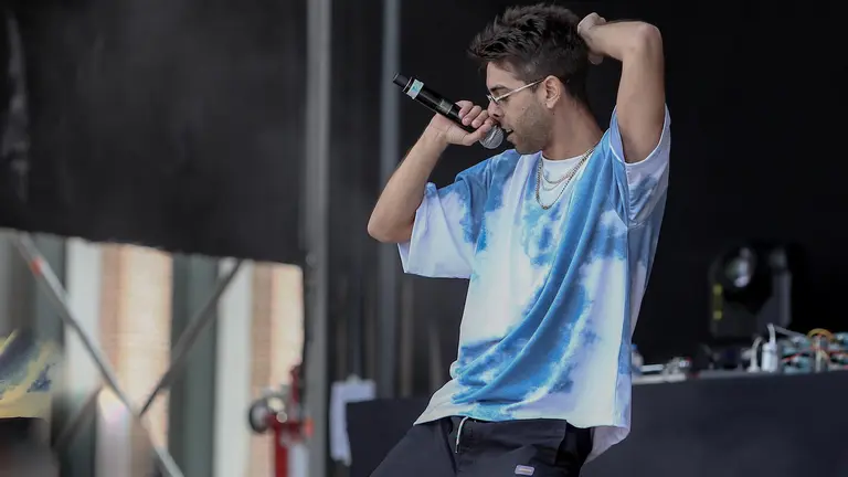 El cantante Don Patricio, durante un concierto en Madrid.- Ricardo Rubio - Europa Press