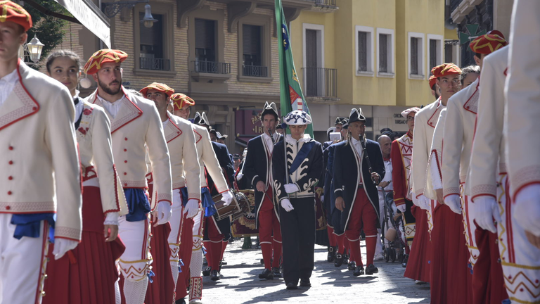 El grupo de dantzaris Duguna en una actuación. AYUNTAMIENTO DE PAMPLONA
