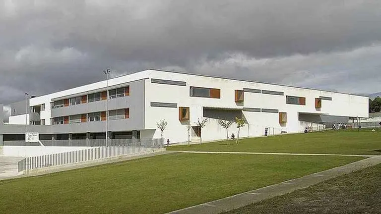 Una imagen del colegio Miravalles en Cizur Menor.
