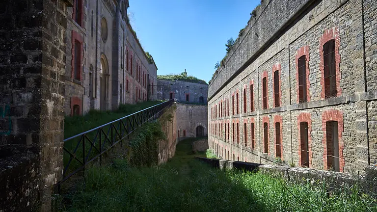 Fuerte Alfonso XII, en la cima del monte Ezkaba. PABLO LASAOSA