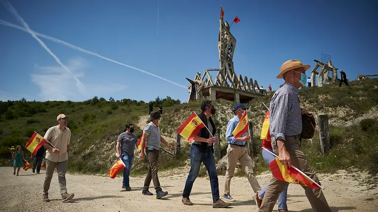 Vox celebra un acto con motivo del 500 aniversario de la Batalla de Noáin. PABLO LASAOSA