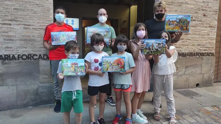 Entrega de premios del concurso Click escondido en Tudela. CEDIDA.