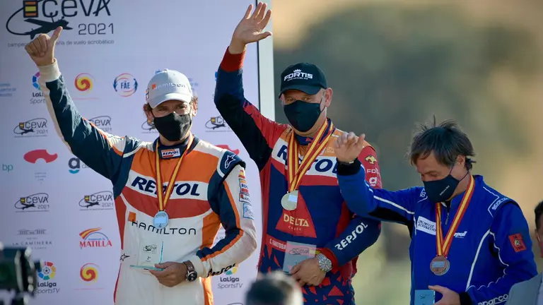 Juan Velarde, Cástor Fantoba y Manuel "Coco" Rey. CEDIDA