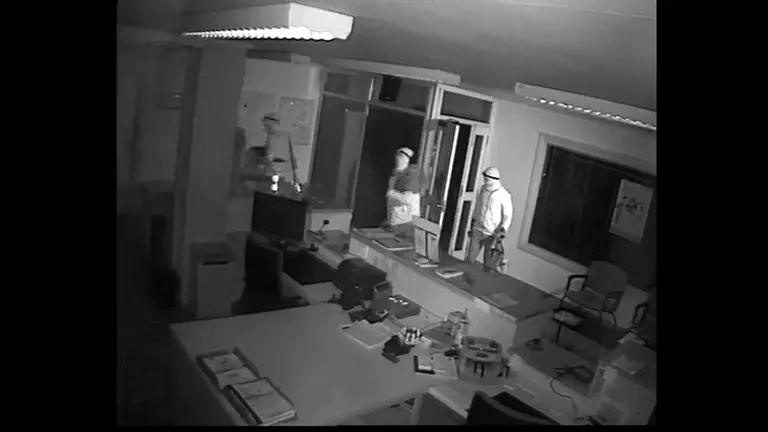 Una imagen de la operacion Bis Bas. GUARDIA CIVIL