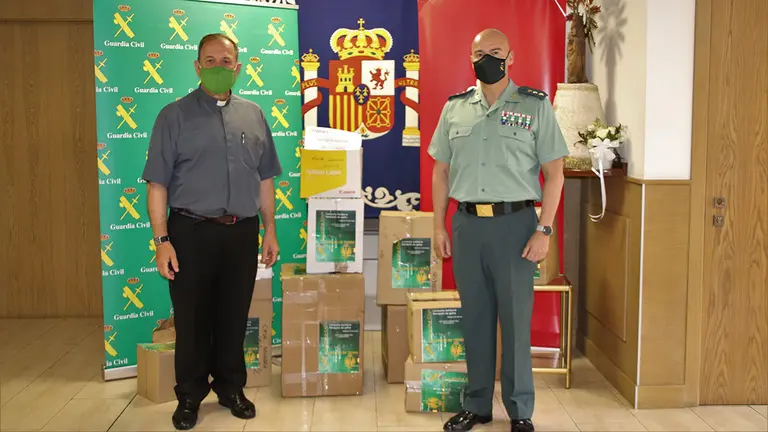 Campaña solidaria de recogida de gafas. GUARDIA CIVIL DE NAVARRA