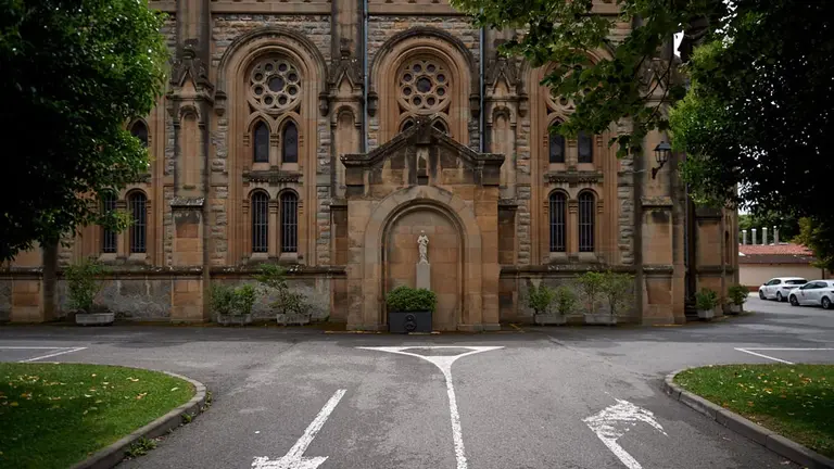 Capilla de la iglesia del Hospital de Navarra. MIGUEL OSÉS
