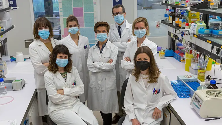 Imagen de siete investigadores. CEDIDA