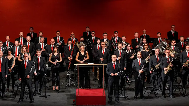 Imagen de la banda de música La Pamplonesa. AYUNTAMIENTO DE PAMPLONA