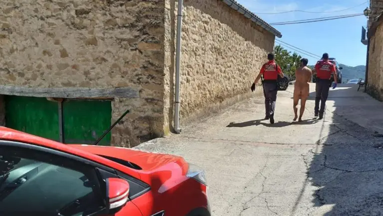 Detenido por agredir a una mujer y su hijo de dos años en Eslava POLICÍA FORAL