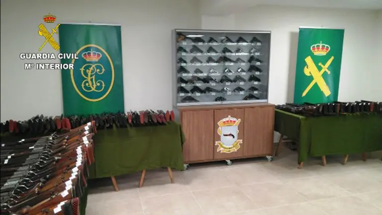 Se cumplen 35 años de la creación de la Intervención de Armas y Explosivos de la Guardia Civil. GUARDIA CIVIL