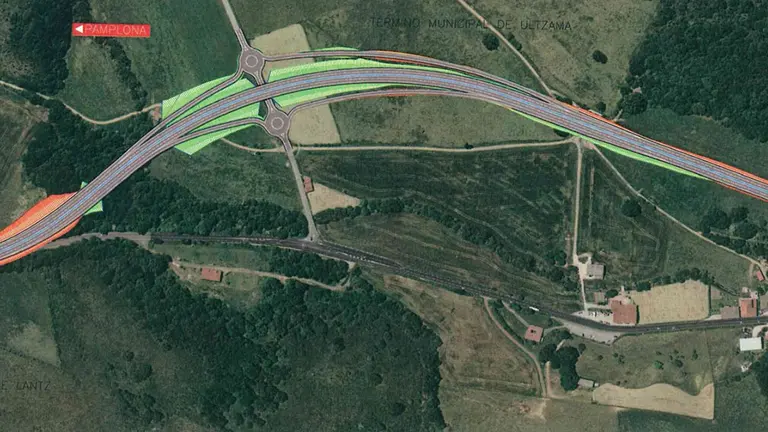 Proyecto de la variante de Arraitz. GOBIERNO DE NAVARRA.