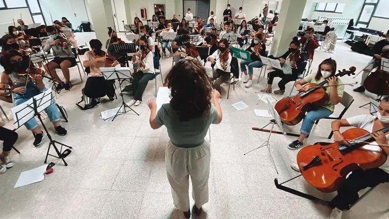 Imagen de uno de los ensayos. GOBIERNO DE NAVARRA