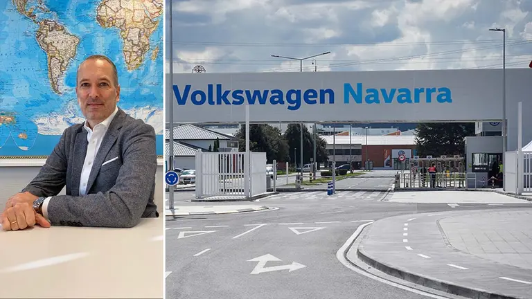 Markus Haupt, nuevo presidente de Volkswagen Navarra y director general de la planta de Pamplona. ARCHIVO
Vista de la puerta principal de la fábrica de Volkswagen Navara regresa a la actividad por turnos y con total normalidad en lo que es una vuelta progresiva al trabajo de producción planificado antes de la entrada en vigor de las normas de confinamiento por coronavirus, COVID-19, marcadas por el Gobierno de España a raíz del Estado de Alarma. En Pamplona, Navarra, España. A 27 de abril de 2020.


27/4/2020