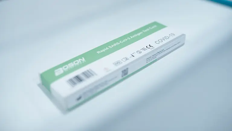 Nuevos test de antígenos para la detección de coronavirus de venta en las farmacias. PABLO LASAOSA